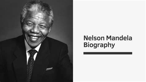 Nelson Mandela Biography