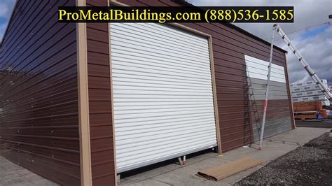 Pro Metal Buildings Installation of Residential Style Building - YouTube