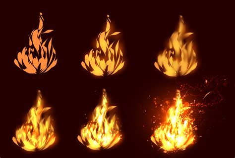 Fire tutorial - EASY by ryky on DeviantArt