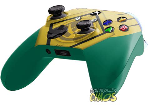 Custom XBOX Series X Controller - Morphin Time Green - Controller Chaos