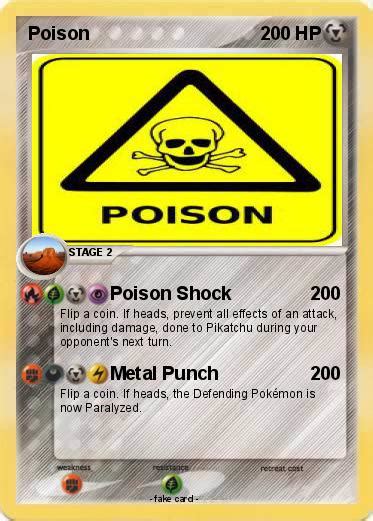 Pokémon Poison 460 460 - Poison Shock - My Pokemon Card