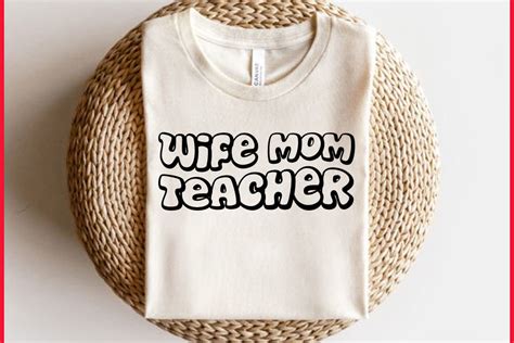 Retro Homeschool-Mom T-shirt Design, Wi Graphic by RONY STUDIO ...