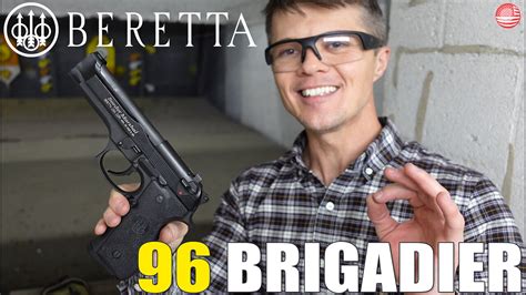 Beretta 96 Brigadier Border Marshal Review (Beefed Up 40 cal Beretta)