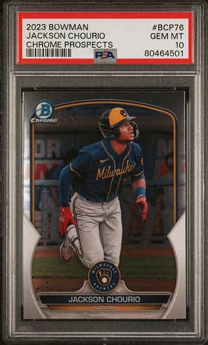 The Best Jackson Chourio Baseball Cards Right Now - Cardlines