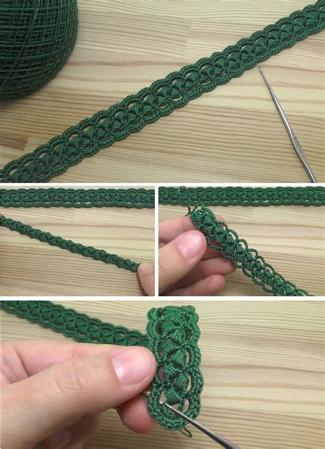 Crochet Ribbon Lace Tutorial – Design Peak