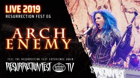 Arch Enemy - Live at Resurrection Fest EG 2019 (Viveiro, Spain) [Pro ...