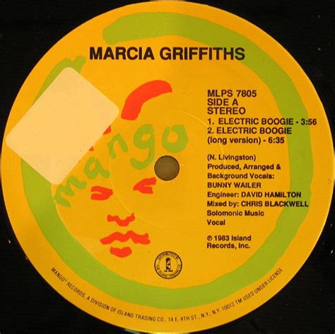 Marcia Griffiths - Electric Boogie (1983, Vinyl) | Discogs