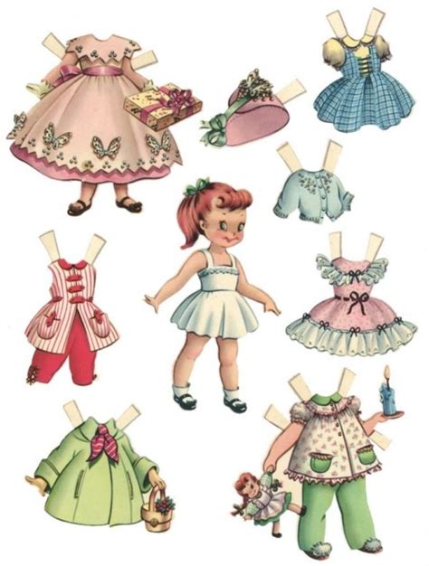 Printable Paper Dolls: Free Paper Dolls and Clothes for Kids | HubPages