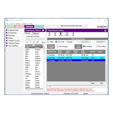 Employee Time Clock Software | HRdirect