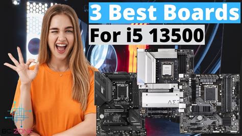 THE BEST MOTHERBOARDS FOR INTEL CORE I5 13500! (TOP 3) - YouTube