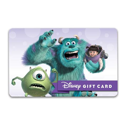 Monsters, Inc. Disney Gift Card | shopDisney