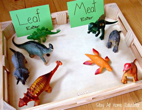 Nine Dinosaur Themed Preschool Activities