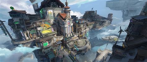 ArtStation - sky city