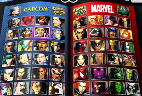 Create a Ultimate Marvel Vs Capcom 3 Tier List - TierMaker