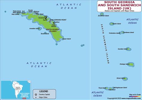 South Georgia and South Sandwich Island Map | HD Political Map of South Georgia and South ...