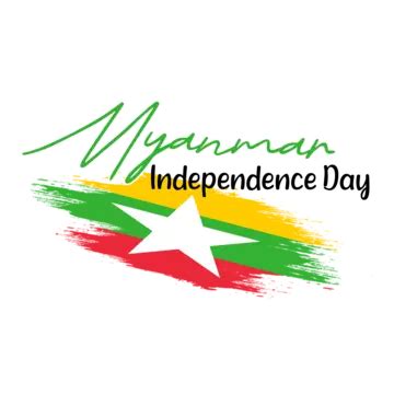 Myanmar Independence Day New Flag, Myanmar, Flag, Day PNG Transparent ...