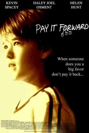 Poster Pay it forward (2000) - Poster Dă mai departe! - Poster 3 din 9 - CineMagia.ro