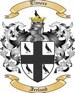 Elmore Family Crest from Ireland by The Tree Maker