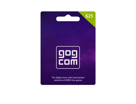 GOG Gift Card by Ethan Toney on Dribbble