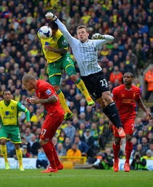 Premier League: Norwich v Liverpool – in pictures | Football | The Guardian