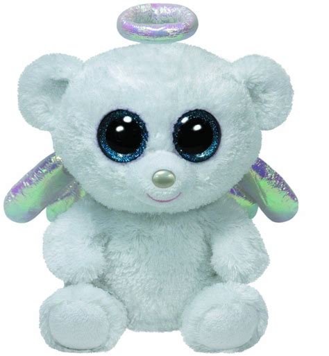 Ty Halo the Angel Bear Beanie Boos Stuffed Plush Toy | Beanie Boos | Pinterest | Beanie boos ...