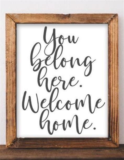 Printable Welcome Home Signs