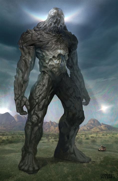 Giant Monster Concept Art