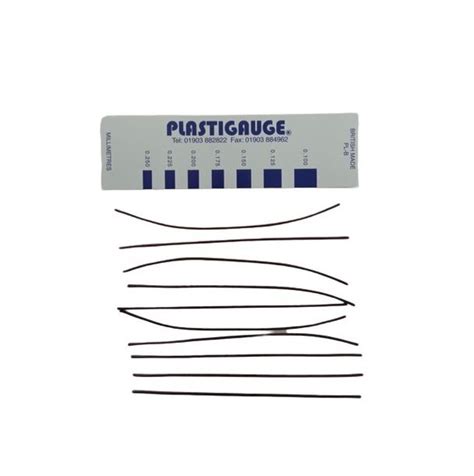 Plastigauge - Precision Measurement Kit- 10 Piece Blue 0.100mm - 0.250mm | Shop Today. Get it ...