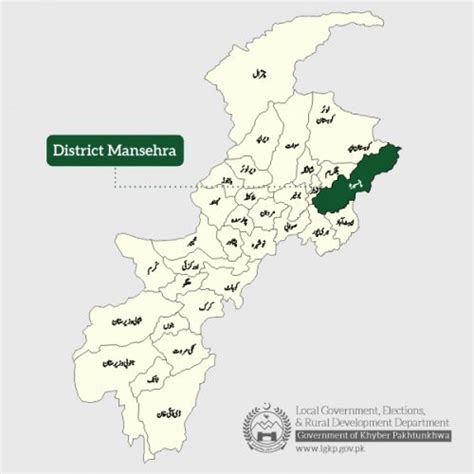 Mansehra District Map