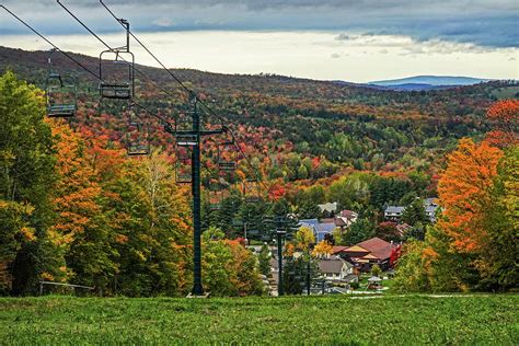 Killington VT Fall Foliage New England Autumn Photograph by Toby ...