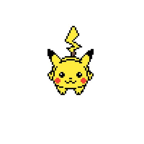 Pixilart - 8bit pikachu by PokeBrolic