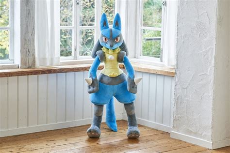 Pokémon have announce a life size Lucario Plush (120 cm). If you are ...