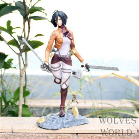 Attack On Titan Figures - Mikasa Ackerman 28cm Action Figure - Attack ...