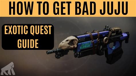 Destiny 2 | How to Get Bad Juju Exotic Pulse Rifle & Catalyst - YouTube