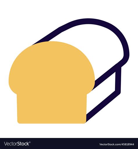 Freshly baked loaf of bread Royalty Free Vector Image