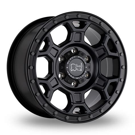 Black Rhino Midhill Matt Black 18" Alloy Wheels - Wheelbase