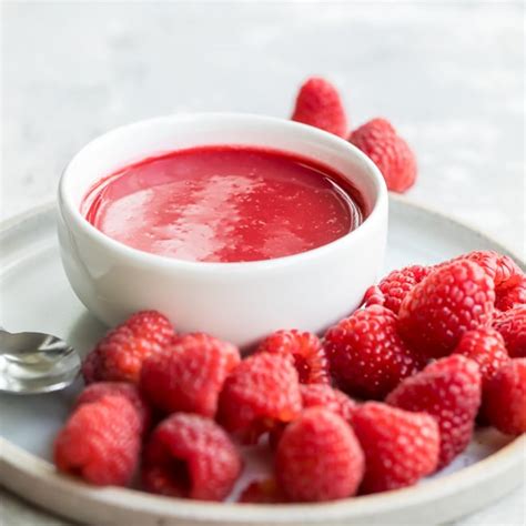 Raspberry Coulis - Culinary Hill