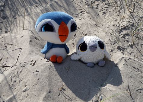 Official Merchandise Puffin Rock Oona & Baba Plush - Etsy