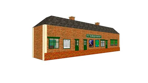 Ffarquhar Station Building 3d model