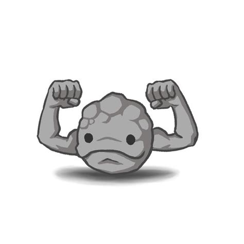 #74 Geodude by ColbyJackRabbit on DeviantArt