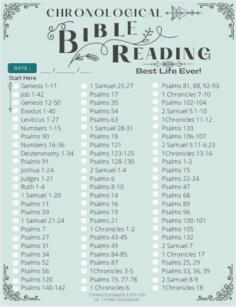 JW Bible Reading Schedule Chronological JW Planner JW Pioneer Gifts ...