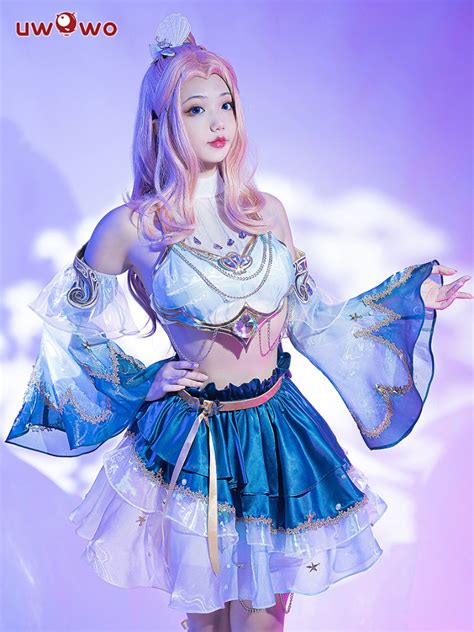 League of Legends/LOL - Ocean Song Seraphine Prestige Skin Cosplay ...