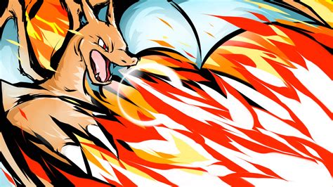 Download Charizard breathes fire and soars the skies! Wallpaper ...