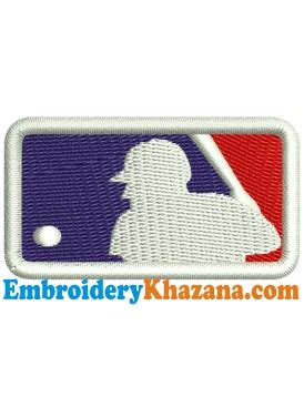 MLB Logo Embroidery Design | Major League Baseball Embroidery Patterns