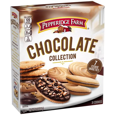 Pepperidge Farm Cookies Chocolate Collection, 7 Cookie Varieties, 13 oz ...