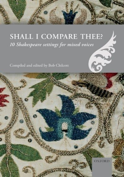 Shall I compare thee?