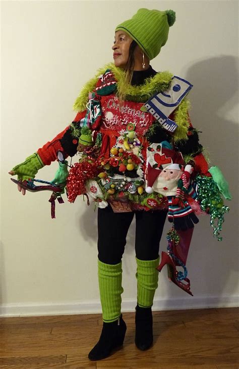 The YES! Weekly Blog: Being the Ugliest Pays Off DIY Ugly Sweater ...