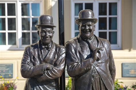 The Laurel and Hardy Statue - Choose Ulverston