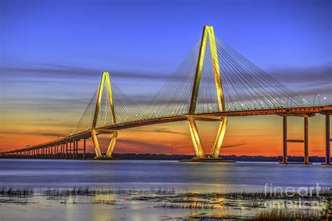 Cooper River Bridge Photograph by Dale Powell - Fine Art America