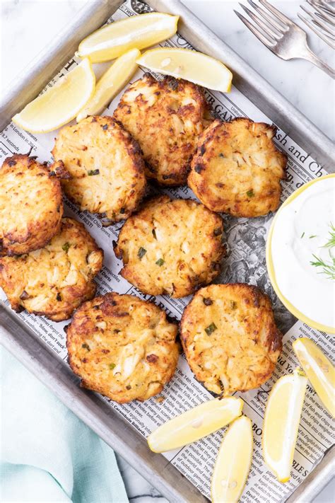 AIR FRYER CRAB CAKES + WonkyWonderful